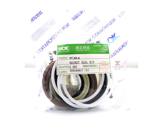 China 4D95 Komatsu Spare Parts / Bucket Cylinder Seal Kit PC60-6 707-99-26620 supplier