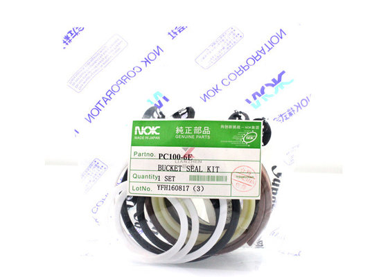 China 6D102 Bucket Cylinder Seal Kit For Komatsu 707-98-27600 PC100-6E PC100-6 supplier