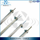 G652 24 Core Stainless Steel Central Tube Design Opgw Ground Cable for 132kv Overhead Transmission line