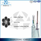 12.5mm Aluminum Clad Steel Wire Armored OPGW fiber optic cable