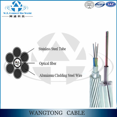 Double Stranding Layers OPGW 33kv Fiber Optical Cable