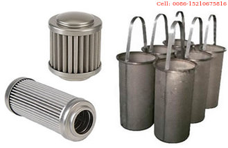China Stainless Steel Filter Elements With Filtration Rating Available (micron) : 3, 5, 7, 10, 15, 20, 25, 30, 40, 60, etc. supplier
