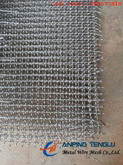 China 3Mesh Single Intermediate Crimped Wire Mesh for Vibrating, Architecture, Decorative supplier
