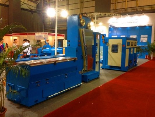 Super Fine Copper Wire Drawing Machine , SGS CE Wire Drawing Equipment supplier