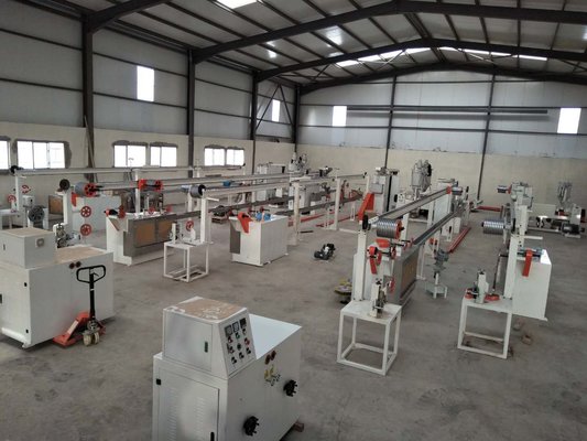 PVC Parallel Cable Manufacturing Machine , Electric Wire Making Machine  supplier