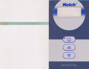 China Touch Screen PET Keyboard Membrane Switch Embossing with Tactile Effect distributor