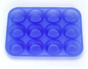 China Eco-Friendly Blue Silicone Cooking Utensils In Kitchen , Silicone Ice Cube Mold distributor