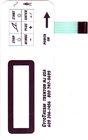 China Flexible Circuit Backlit Membrane Switch EL Panel , Membrane Touch Switch distributor