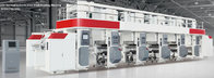 Electronic Line Shaft Gravure Printing Machine electric drying tube 300m/min 750mm unwind/rewind 3-50kgf servo motor