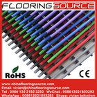 Open grid PVC tubes floor mat barefoot comfort and safety slip resistant anti bacterial and anti fatigue for wet areas