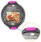 Fashionable Design Black Carbon Steel Pizza Crisper Baking Pan baking tray for for bakeware supplier