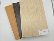 wooden grain melamine faced mdf board for furniture