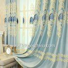 European Style Home Textile Blackout Jacquard Embroidery Window Curtain