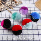 Wholesale Colorful Fake Rabbit Fur DIY Multicolored Pom Pom Ball For Handbag Costume Christmas Decoration