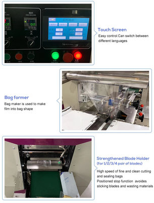 automatic plastic packaging machine chocolate bar packaging machine pouch packing machine