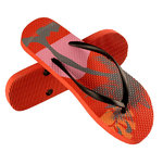 V strap full color printed  Women Flip flops  thongs slipers manufacturers