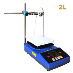 China Laboratory High Quality Temperature Cheap Magnetic Stirrer with Heating Hot Plate supplier