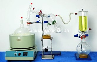 China Lab Equipment 5L Short Path Distillation Standard Set with Vacuum Pump &amp; Chiller supplier