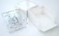 Stylish Designed Perspex Single Watch Box W/ PU Pillow Hi-Clear Acrylic 180*180*90 mm supplier