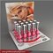 Advertising Acrylic Lipstick Display Stand Plexiglass Lucite Makeup Counter Lipstick Holder supplier