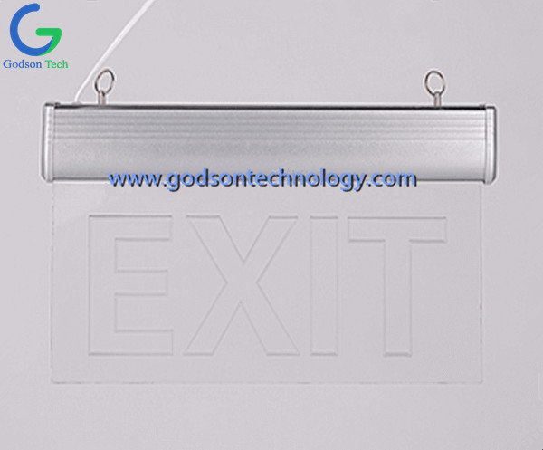 Emergency Lighting Products Emergency Exit Sign GS-ES9 with 800mAh Ni-Cd Battery for Emergency Using