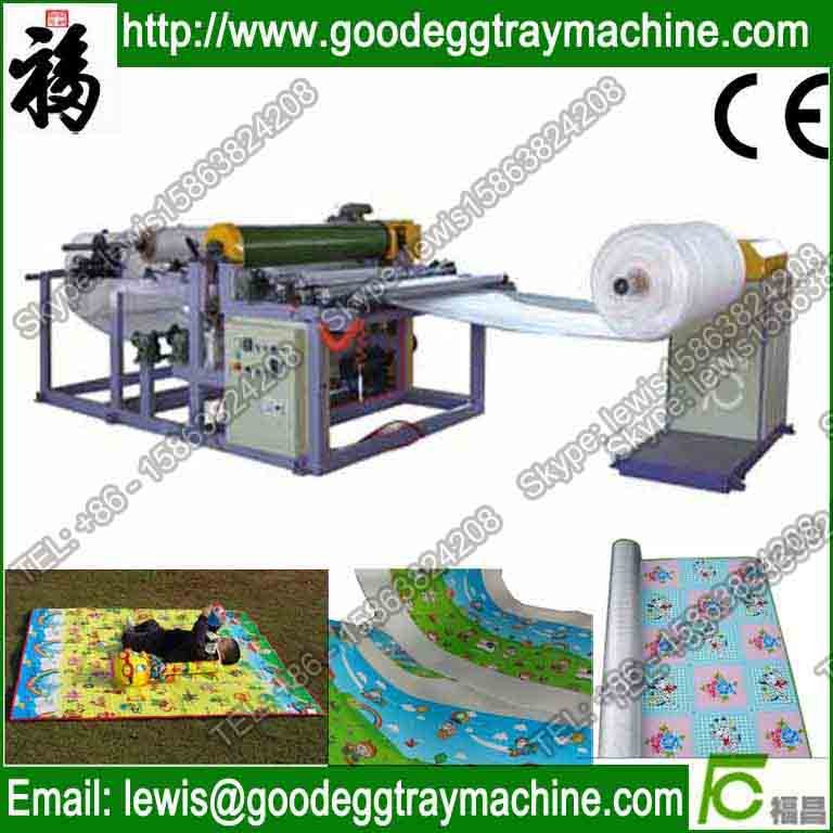 EPE Foaming machinery with lamination part
