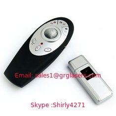 China 4 In 1 Crystal Wireless Mouse Presenter For ppt laser pointer with gif box from grgheadsets.aliexpress.com supplier