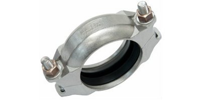 Uniform Thickness Groove Lock Pipe Fittings , Grooved Pipe Clamps For Industrial