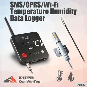 Temperature alarm data logger with external Temperature Sensor