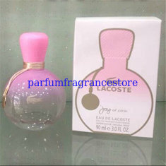 China New Lacoste blue/red and pink color perfume fragrance for women supplier