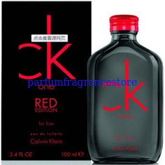China CALVIN KLEIN CK ONE RED 100ML For Men supplier