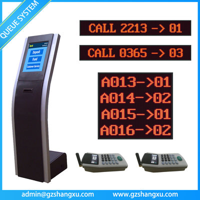 China 17 inch High Quality Bank Wireless Queue Management System with Best Software supplier