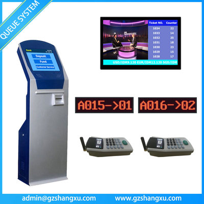 China Bank/Hospital/Embassy/Telecom and etc Customer Service Counter LCD Display Queuing System supplier
