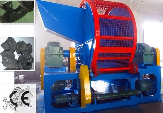 Used Tire Shredder Tire Crusher Tyre Cutter Tyre Shredding Equipment To 5cmFor Waste Tire Recycling Line
