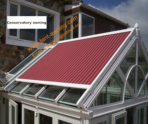 China Outdoor Retractable Roof Motorized Remote Control Skylight Conservatory Awning supplier