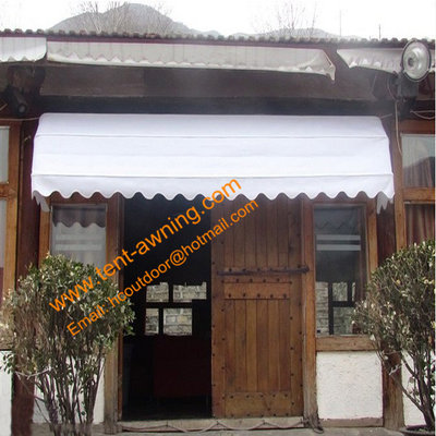 China Elegance  Retractable Decorative Sunshade Manual French Door Awning supplier
