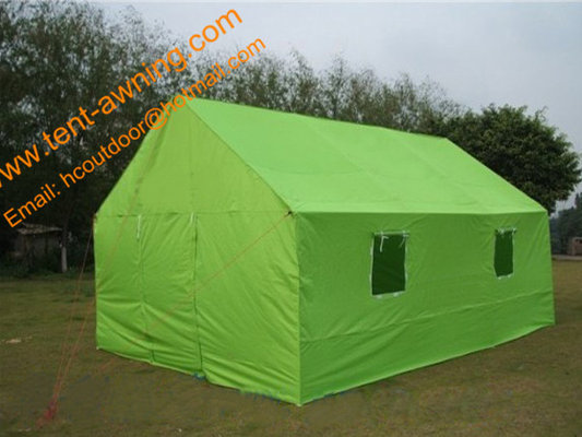 China Multifunction Emergency Refugee Steel Frame  Waterproof  Relief  Shelter Tent supplier