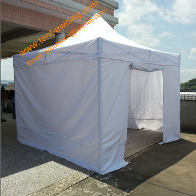 China Instant White Waterproof Oxford Cover  Commercial Pop Up  Tent  Aluminum Folding Tent supplier