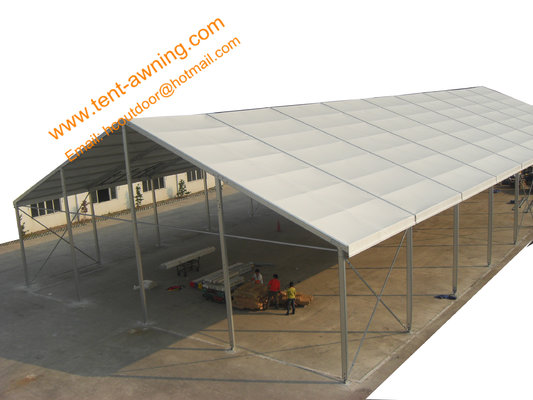 China Waterproof  Storage Tent, Aluminum Fire Resistardant Warehouse MarqueeTent supplier