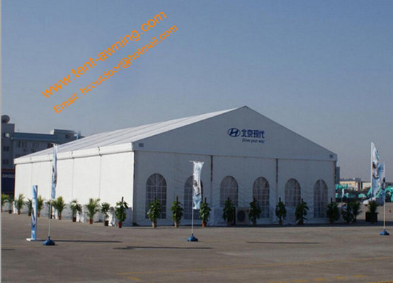 China Outdoor 25x40m Trade Show Display Tents Aluminum Commercial Exhibition Marquee supplier
