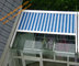 Customized Retractable Sunshade Motorized  Roof Awning for Conservatory supplier