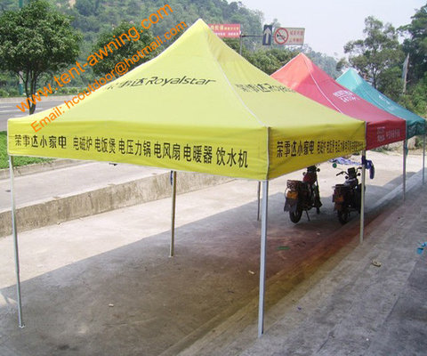 Outdoor 3x3m Trade Show  Easy  Up Foldable Advertising Promotional Tent supplier