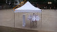 White Waterproof Oxford Cover Instant  Commercial Pop Up  Tent  Aluminum Foldable Tent supplier
