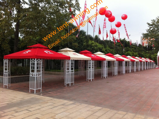 Outdoor Leisure 3mx3m Powder coated Steel Pavilion Canopy  Patio Gazebo supplier