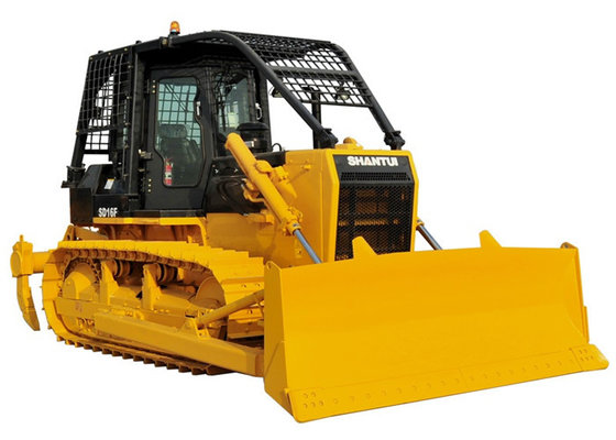 China Forest Crawler Bulldozer Front Straight Blade Rear Winch For Cutting Log / Timber supplier
