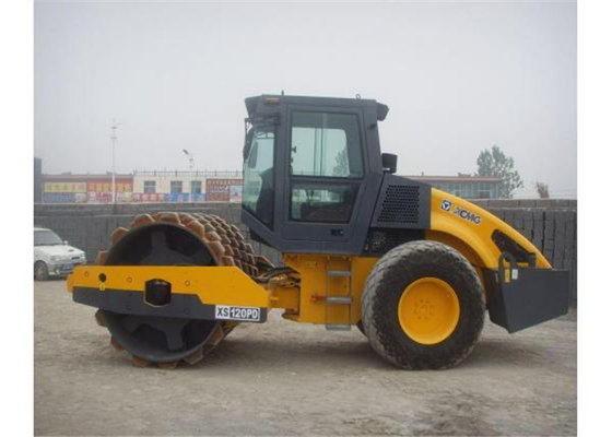 China Mechanical Single Drum Vibratory Roller Compactor With PERMCO Hydraulic System supplier