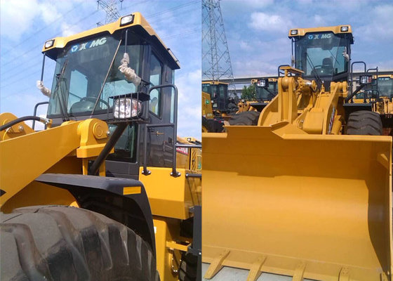 China Weichai / Shangchai CAT licensed engine Front End Wheel Loader XCMG ZL50GN rated load 5000 kg supplier