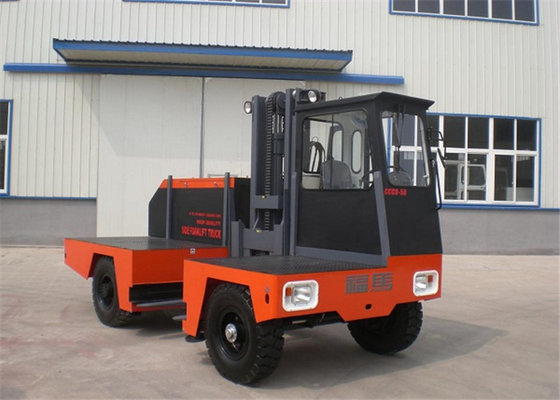 China Isuzu Engine Electric Side Loader Forklift 3000kg With Automatic Transmission supplier