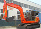 Low Noise Rock Type Bucket Small Wheeled Excavator With Air Conditioner supplier
