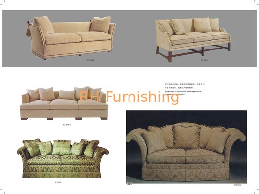 Hotel Furniture,Wooden/Fabric Sofa supplier